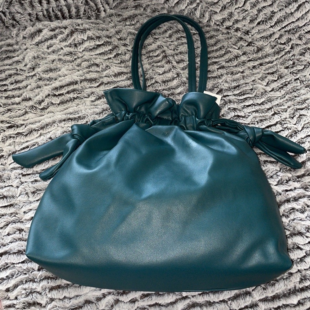 Teal purse